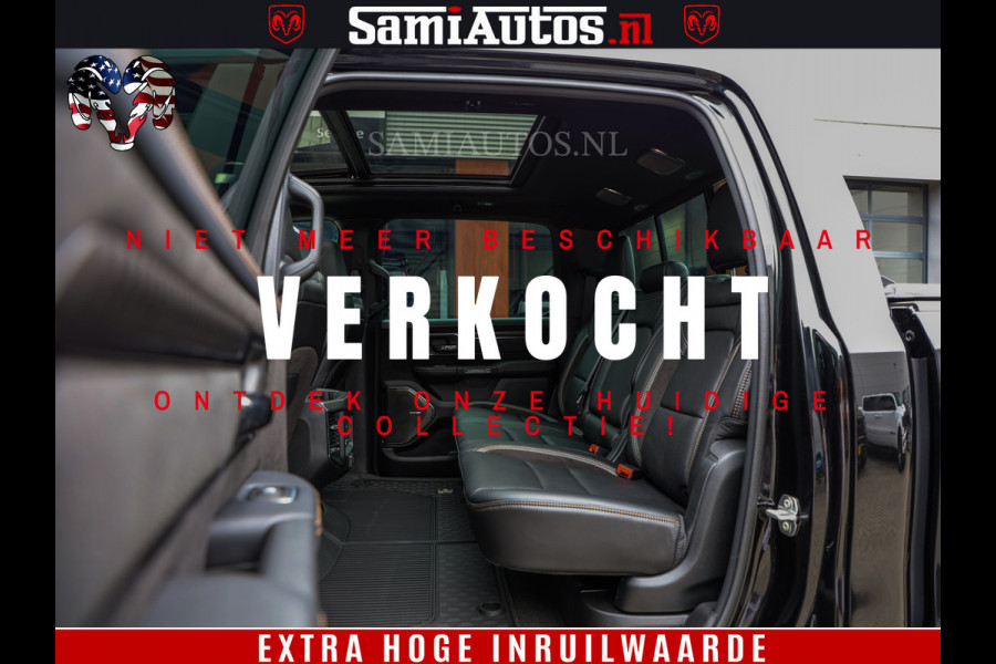 Dodge Ram 1500 TRX | 6.2 V8 712PK | Final Edition | All-In Prijs | Beschikt over alle opties | Comfortabele Dubbele Cabine met Royale 5 Zitplaatsen | BPM vrij | Nu Leverbaar uit Voorraad | Voorraad Nr 2121 - 4420