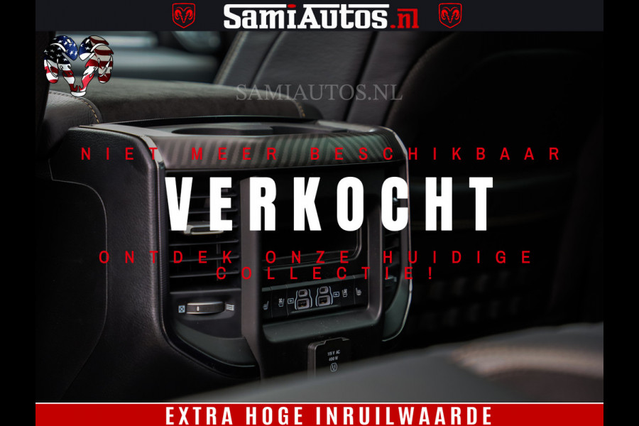 Dodge Ram 1500 TRX | 6.2 V8 712PK | Final Edition | All-In Prijs | Beschikt over alle opties | Comfortabele Dubbele Cabine met Royale 5 Zitplaatsen | BPM vrij | Nu Leverbaar uit Voorraad | Voorraad Nr 2121 - 4420