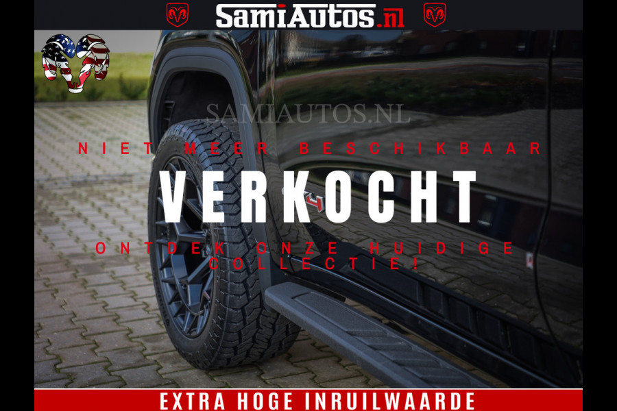 GMC Sierra AT4 6.2 V8 | Prijs Compleet met Garantie en Lpg en Rijklaarmaak kosten | Dubbele Cabine met Royale 5 Zitplaatsen | BPM vrij | Nu Leverbaar uit Voorraad | Voorraad Nr 2240 -  8364 |