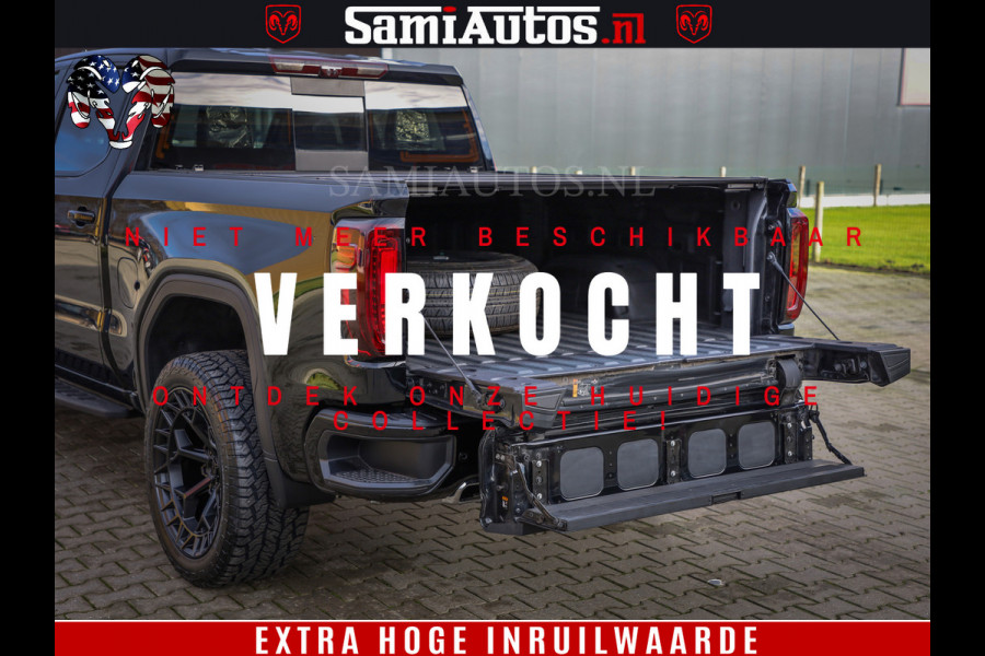 GMC Sierra AT4 6.2 V8 | Prijs Compleet met Garantie en Lpg en Rijklaarmaak kosten | Dubbele Cabine met Royale 5 Zitplaatsen | BPM vrij | Nu Leverbaar uit Voorraad | Voorraad Nr 2240 -  8364 |