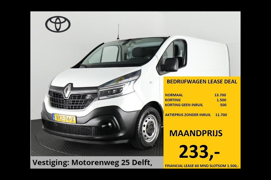 Renault Trafic 2.0 DCI T29 L1H1 COMFORT NAVIGATIE (EX BTW) CAMERA CRUISE .BETIMMERING