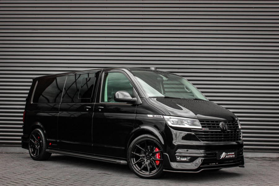 Volkswagen Transporter 2.0 TDI L2H1 199PK BULLI DC 4MOTION DUBBEL CABINE / KUIPSTOELEN / FULL OPTINS / LEDERENBEKLEDING/FULL BLACK