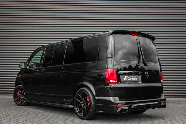 Volkswagen Transporter 2.0 TDI L2H1 199PK BULLI DC 4MOTION DUBBEL CABINE / KUIPSTOELEN / FULL OPTINS / LEDERENBEKLEDING/FULL BLACK