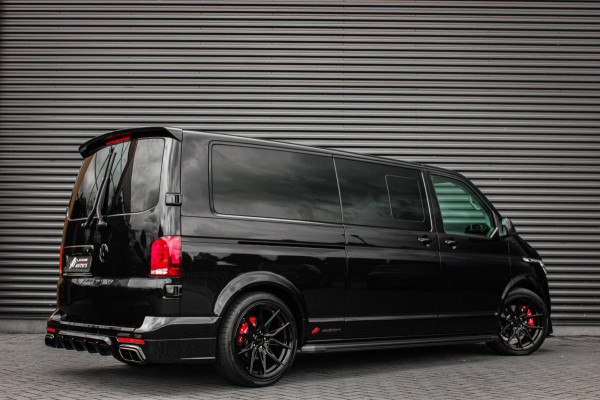Volkswagen Transporter 2.0 TDI L2H1 199PK BULLI DC 4MOTION DUBBEL CABINE / KUIPSTOELEN / FULL OPTINS / LEDERENBEKLEDING/FULL BLACK