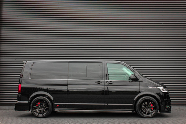 Volkswagen Transporter 2.0 TDI L2H1 199PK BULLI DC 4MOTION DUBBEL CABINE / KUIPSTOELEN / FULL OPTINS / LEDERENBEKLEDING/FULL BLACK