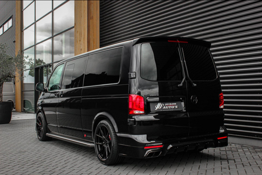 Volkswagen Transporter 2.0 TDI L2H1 199PK BULLI DC 4MOTION DUBBEL CABINE / KUIPSTOELEN / FULL OPTINS / LEDERENBEKLEDING/FULL BLACK