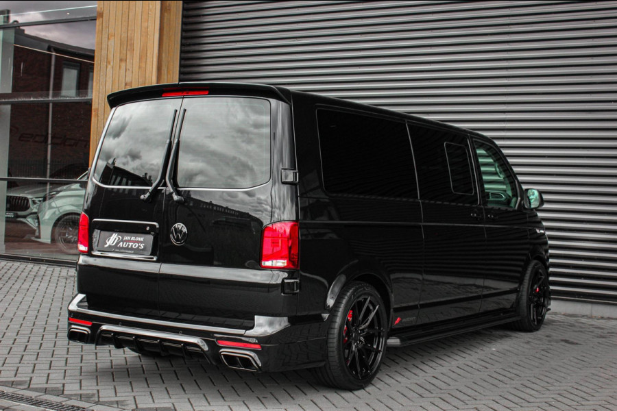Volkswagen Transporter 2.0 TDI L2H1 199PK BULLI DC 4MOTION DUBBEL CABINE / KUIPSTOELEN / FULL OPTINS / LEDERENBEKLEDING/FULL BLACK