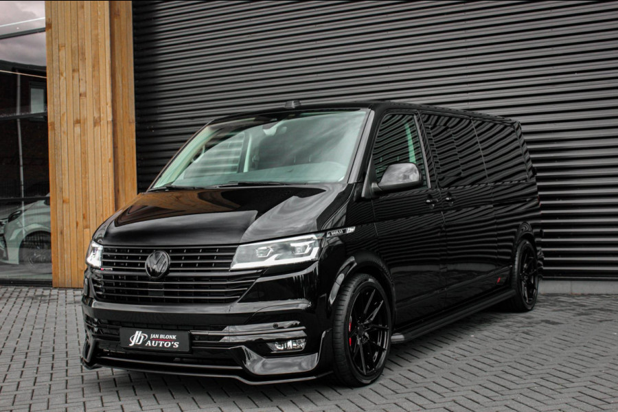 Volkswagen Transporter 2.0 TDI L2H1 199PK BULLI DC 4MOTION DUBBEL CABINE / KUIPSTOELEN / FULL OPTINS / LEDERENBEKLEDING/FULL BLACK
