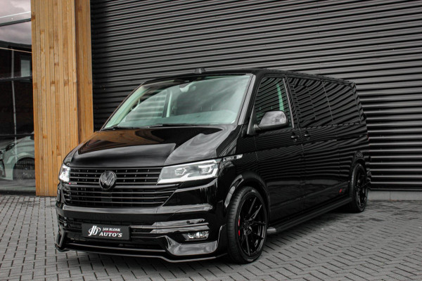 Volkswagen Transporter 2.0 TDI L2H1 199PK BULLI DC 4MOTION DUBBEL CABINE / KUIPSTOELEN / FULL OPTINS / LEDERENBEKLEDING/FULL BLACK