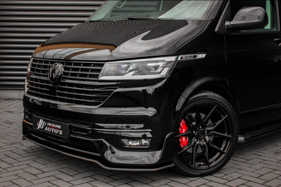 Volkswagen Transporter 2.0 TDI L2H1 199PK BULLI DC 4MOTION DUBBEL CABINE / KUIPSTOELEN / FULL OPTINS / LEDERENBEKLEDING/FULL BLACK