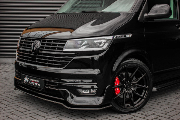 Volkswagen Transporter 2.0 TDI L2H1 199PK BULLI DC 4MOTION DUBBEL CABINE / KUIPSTOELEN / FULL OPTINS / LEDERENBEKLEDING/FULL BLACK