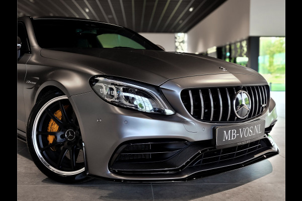 Mercedes-Benz C-Klasse Coupé AMG 63 S Ceramic|Matte lak|Aerodynamica|Full Carbon|Performance stoelen|Burmester|BTW