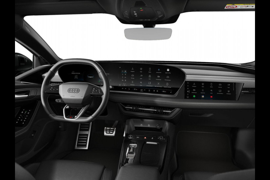 Audi A6 Sportback e-tron S edition 83 kWh | Remzadels rood | Winterpakket | Leder interieur | Privacy glass |