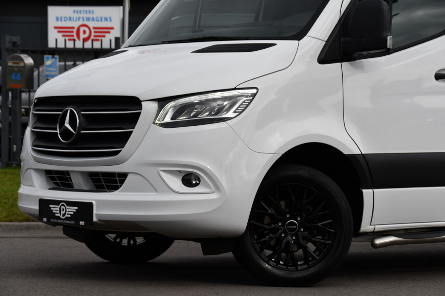 Mercedes-Benz Sprinter 316 2.2 CDI L3H2 PB Edition Camera, Cruise, 10,5'' Mbux, Carplay, LED, Automaat, Stoelverwarming, Sensoren, Trekhaak, 164pk, Uniek!