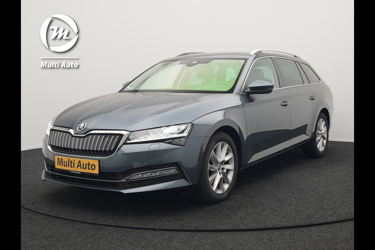 Škoda Superb Combi 1.4 TSI iV Business Edition Plus Plug In Hybrid 218pk Dealer O.H PHEV | Adaptive Cruise | 360 Camera | Lederen Sportstoelen Memory & Ventilatie | Keyless | Apple Carplay | Stuurverwarming | Navigatie | Virtual | DAB Škoda Superb Combi 1.4 TSI iV Business Edition Plus Plug In Hybrid 218pk Dealer O.H PHEV | Adaptive Cruise | 360 Camera | Lederen Sportstoelen Memory & Ventilatie | Keyless | Apple Carplay | Stuurverwarming | Navigatie | Virtual | DAB