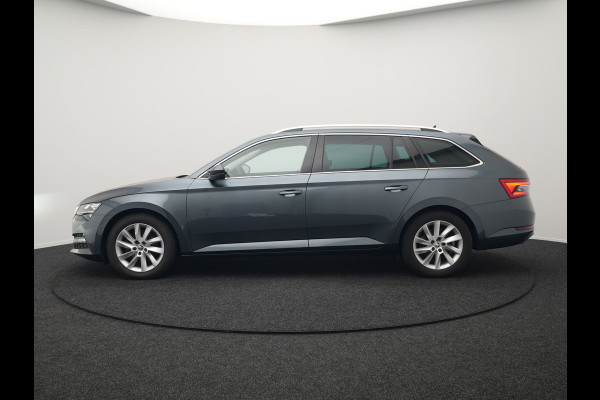 Škoda Superb Combi 1.4 TSI iV Business Edition Plus Plug In Hybrid 218pk Dealer O.H PHEV | Adaptive Cruise | 360 Camera | Lederen Sportstoelen Memory & Ventilatie | Keyless | Apple Carplay | Stuurverwarming | Navigatie | Virtual | DAB
