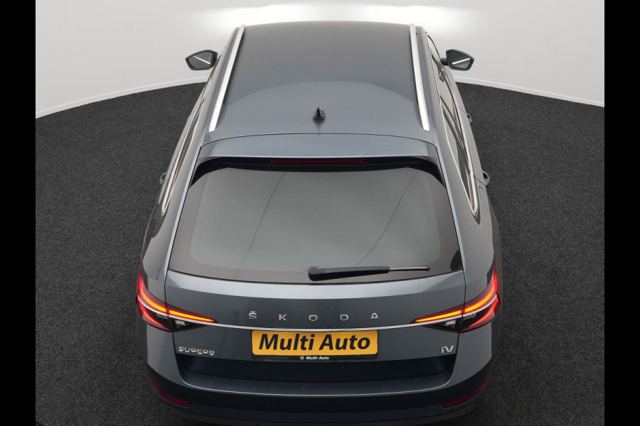 Škoda Superb Combi 1.4 TSI iV Business Edition Plus Plug In Hybrid 218pk Dealer O.H PHEV | Adaptive Cruise | 360 Camera | Lederen Sportstoelen Memory & Ventilatie | Keyless | Apple Carplay | Stuurverwarming | Navigatie | Virtual | DAB