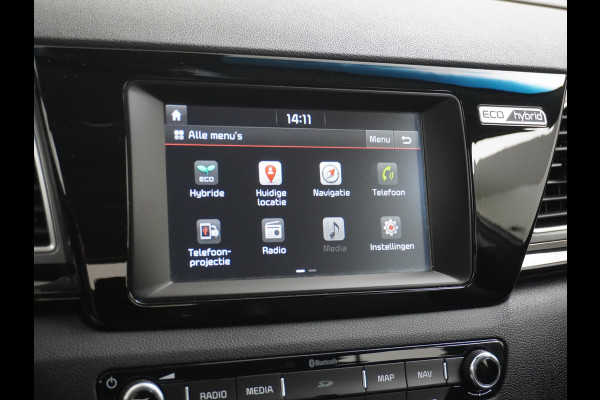 Kia Niro 1.6GDi 142PK Hybrid Dynamic Line Apple Carplay/Android Auto Navi Camera Ecc Trekhaak Led Licht/Regensensor Spoor assistent Bluetooth Keyless