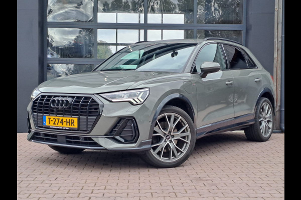 Audi Q3 45 TFSI e S edition 245PK PHEV | Matrix | Trekhaak | Zwart optiek | Leder | Stoelverwarming |  Elekt. stoelen | Virtual |