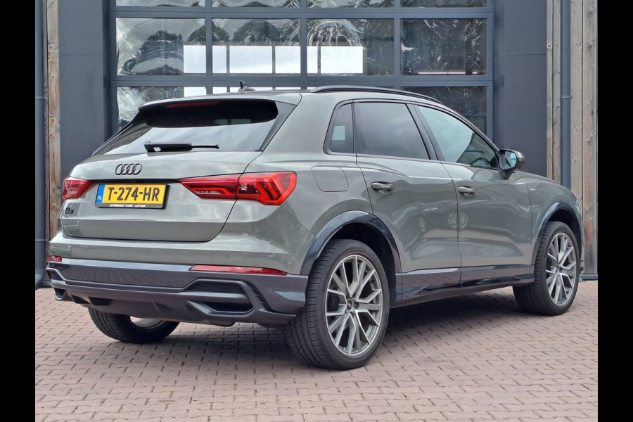 Audi Q3 45 TFSI e S edition 245PK PHEV | Matrix | Trekhaak | Zwart optiek | Leder | Stoelverwarming |  Elekt. stoelen | Virtual |
