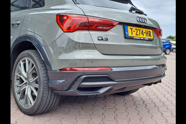 Audi Q3 45 TFSI e S edition 245PK PHEV | Matrix | Trekhaak | Zwart optiek | Leder | Stoelverwarming |  Elekt. stoelen | Virtual |