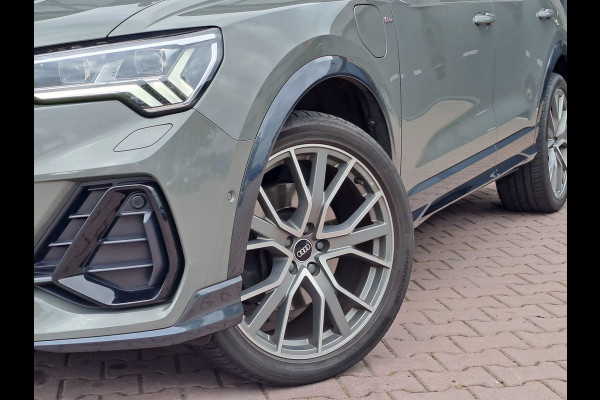 Audi Q3 45 TFSI e S edition 245PK PHEV | Matrix | Trekhaak | Zwart optiek | Leder | Stoelverwarming |  Elekt. stoelen | Virtual |