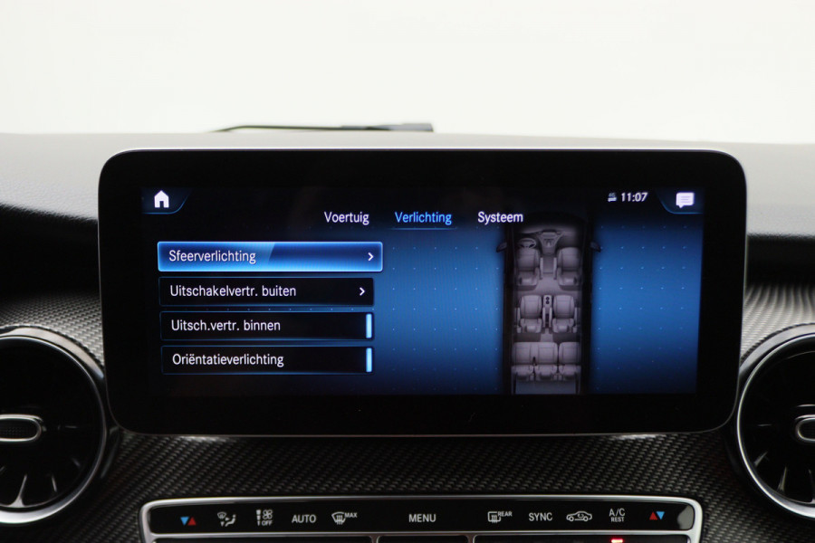Mercedes-Benz V-Klasse 300d Extra Lang DC Avantgarde Edition 2x Schuifdeur, Leer, Elektrische Stoelen, Apple Carplay, LED, Trekhaak, 19''