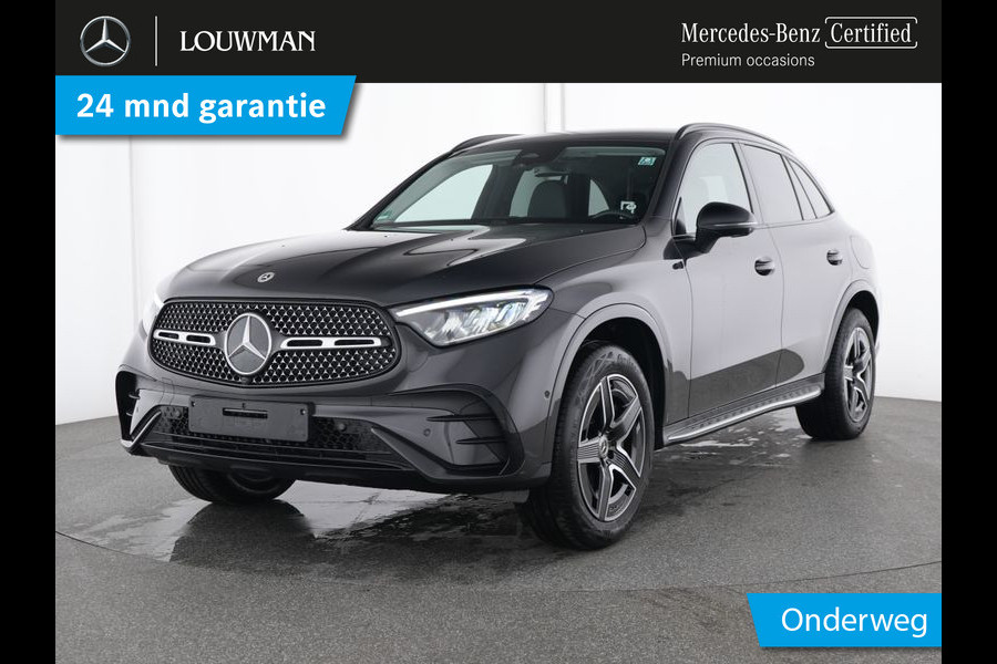 Mercedes-Benz GLC 300 e 4MATIC AMG Plug-In Hybride | AMG Line | Night Pakket | Trekhaak | Alarm Klasse 3 | Distronic | Memory Voorstoelen | Stuur en Stoelverwarming. Inclusief 24 maanden MB Certified garantie voor Europa.