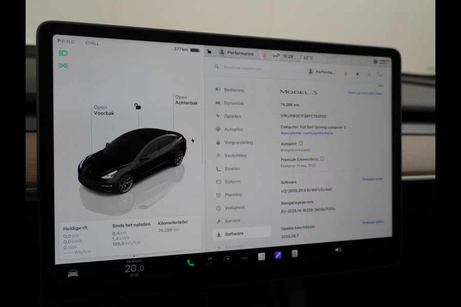 Tesla Model 3 Standard RWD Plus 60 kWh VAN: 30.900,- VOOR 27.877,- UW HERFSTVOORDEEL: 3.023,- EURO LFP Accu | 1e eigenaar | Origineel Nederlandse auto met NAP | Rijklaar geleverd met fabrieksgarantie!