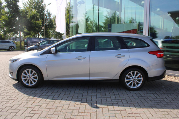 Ford FOCUS Wagon 1.5 EcoBoost 150 PK Titanium | Trekhaak | 1500 KG Trekgewicht | Navigatie | PDC V + A | Climate Control | Cruise Control | Voorruitverwarming | Dealeronderhouden