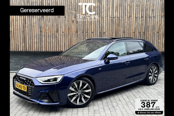 Audi A4 Avant 35 TFSI S-line Automaat | Panoramadak | Adaptieve cruise control | Grootlicht assistentie| Afgevlakt stuurwiel | Climate c