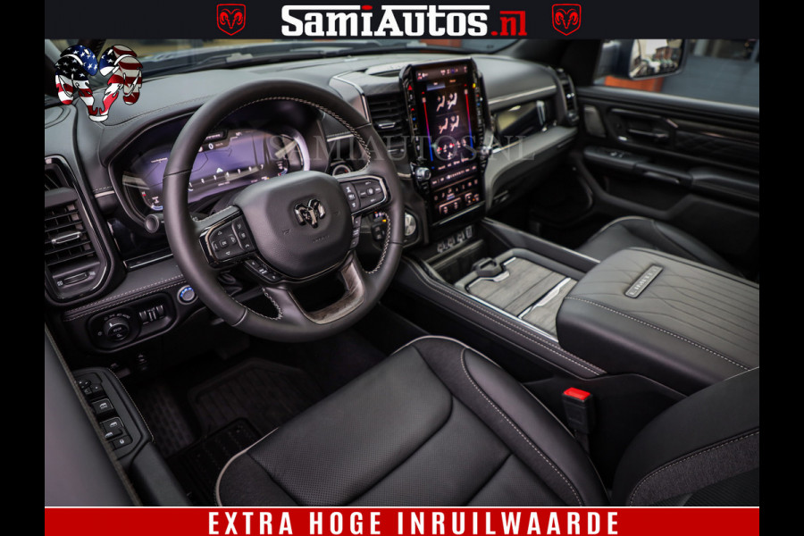 Dodge Ram 1500 Limited SPORT H.O 540HP 706Nm | Massage + Full Option | De Meest Luxe en Volle Pick-Up in zijn Klasse | Comfortabele Dubbele Cabine met Royale 5 Zitplaatsen | BPM vrij | Nu Leverbaar uit Voorraad | Voorraad Nr 2355 - 5149