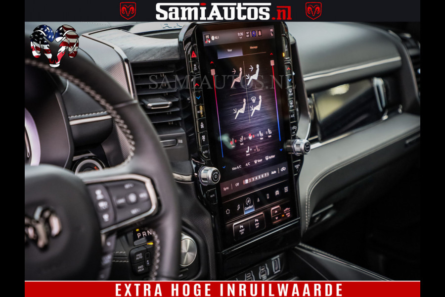 Dodge Ram 1500 Limited SPORT H.O 540HP 706Nm | Massage + Full Option | De Meest Luxe en Volle Pick-Up in zijn Klasse | Comfortabele Dubbele Cabine met Royale 5 Zitplaatsen | BPM vrij | Nu Leverbaar uit Voorraad | Voorraad Nr 2355 - 5149