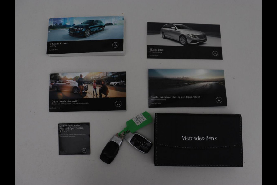 Mercedes-Benz E-Klasse 220d Business Solution AMG | Stoelverwarming | Trekhaak | Camera | Carplay | Widescreen | Half leder | Navigatie | Full LED