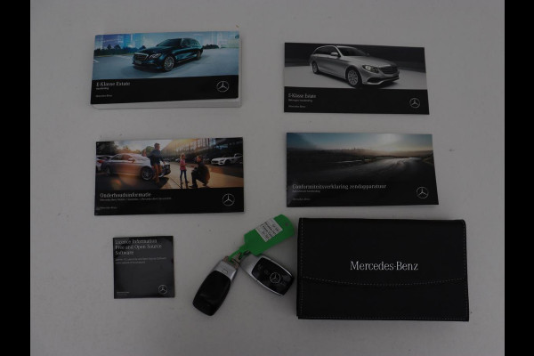 Mercedes-Benz E-Klasse 220d Business Solution AMG | Stoelverwarming | Trekhaak | Camera | Carplay | Widescreen | Half leder | Navigatie | Full LED