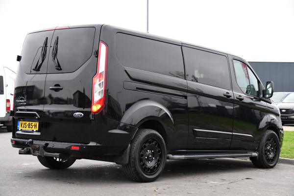 Ford Transit Custom 300 2.0 TDCI L2H1 Black Edition DC Limited Camera, Cruise, Carplay, Automaat, LED, Multimedia, Sensoren, 170PK, UNIEK!