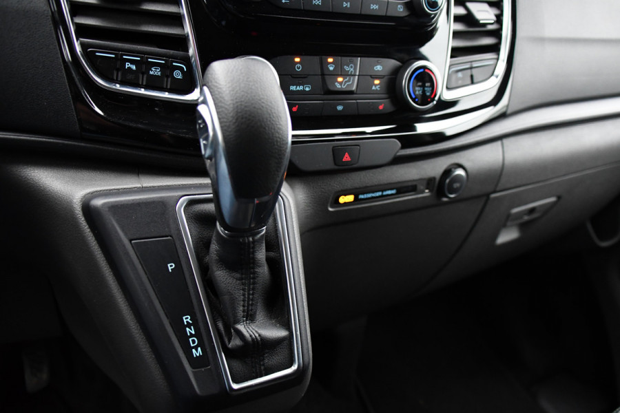 Ford Transit Custom 300 2.0 TDCI L2H1 Black Edition DC Limited Camera, Cruise, Carplay, Automaat, LED, Multimedia, Sensoren, 170PK, UNIEK!