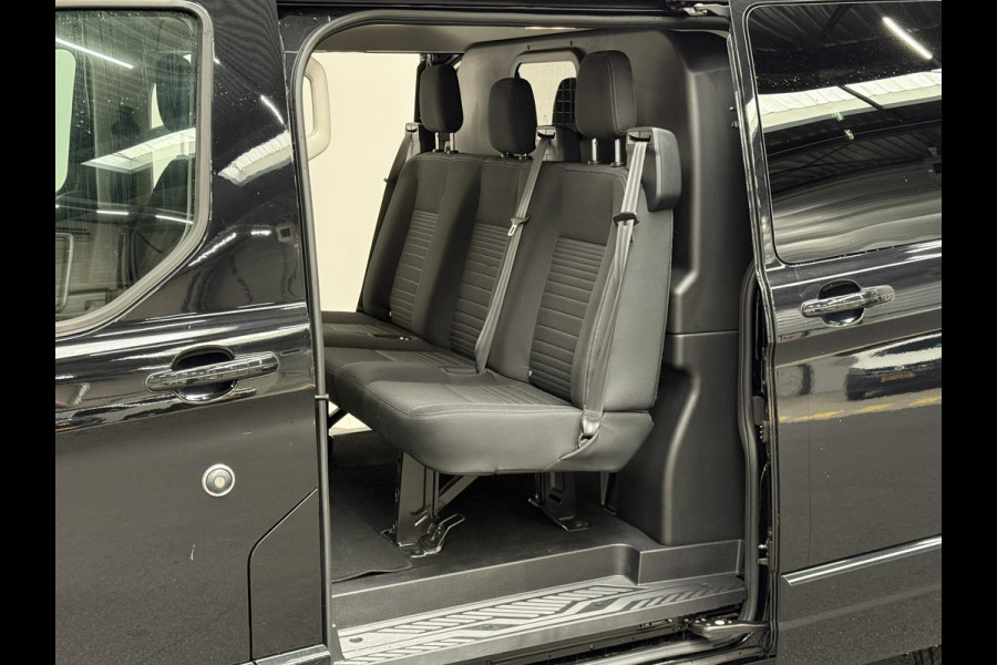 Ford Transit Custom 300 2.0 TDCI 130 pk Automaat Dubbele Cabine LIMITED! L2 | Navigatie | Airco | Bluetooth | 5-Zits | Trekhaak | DAB+