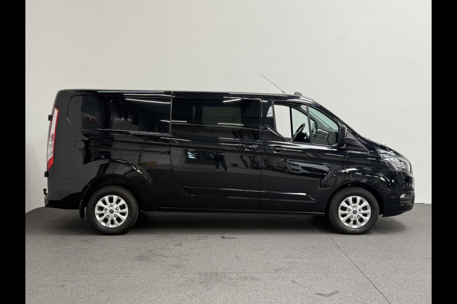 Ford Transit Custom 300 2.0 TDCI 130 pk Automaat Dubbele Cabine LIMITED! L2 | Navigatie | Airco | Bluetooth | 5-Zits | Trekhaak | DAB+