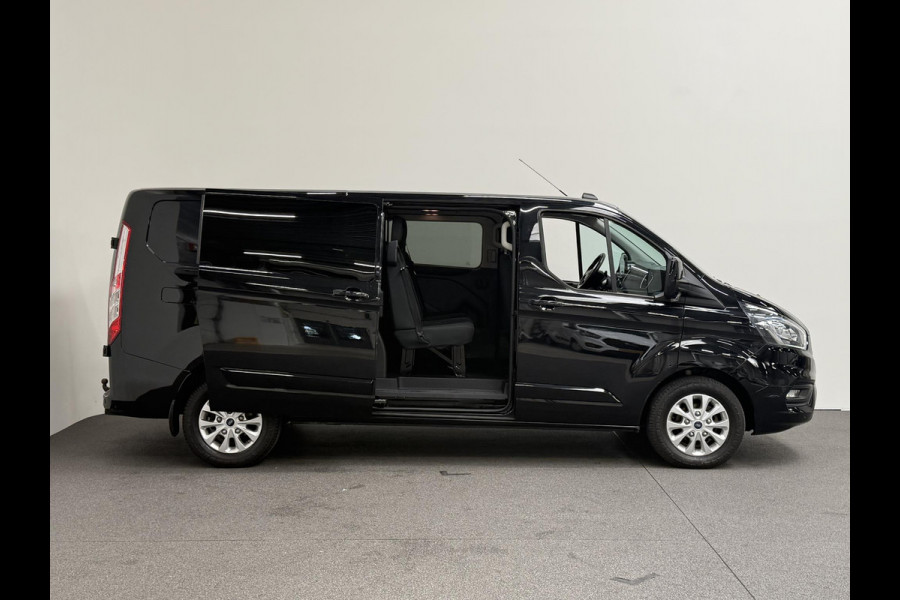 Ford Transit Custom 300 2.0 TDCI 130 pk Automaat Dubbele Cabine LIMITED! L2 | Navigatie | Airco | Bluetooth | 5-Zits | Trekhaak | DAB+
