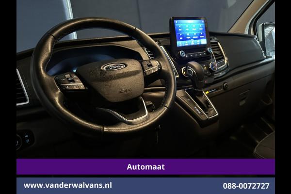 Ford Transit Custom 2.0 TDCI 130pk Automaat L1H1 Euro6 ** Airco | Camera | Navigatie | LED Apple Carplay, Android Auto, LM Velgen, Cruisecontrol, Stoelverwarming, Verwarmde voorruit, Parkeersensoren, Bijrijdersbank