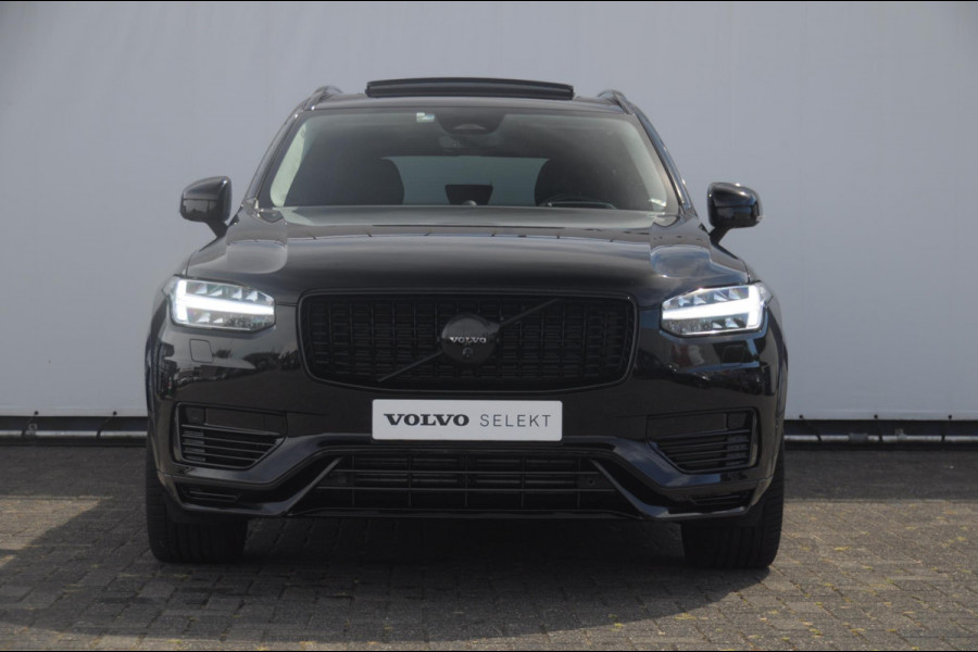 Volvo XC90 T8 455PK Recharge AWD Ultra Dark Long range / Luchtvering / Polestar Tuning / HEICO verlaging / Trekhaak / Head-up display / Stoelverwarming en ventilatie / Massagestoelen / Memory seats / Adaptive cruise control / 360 Camera /