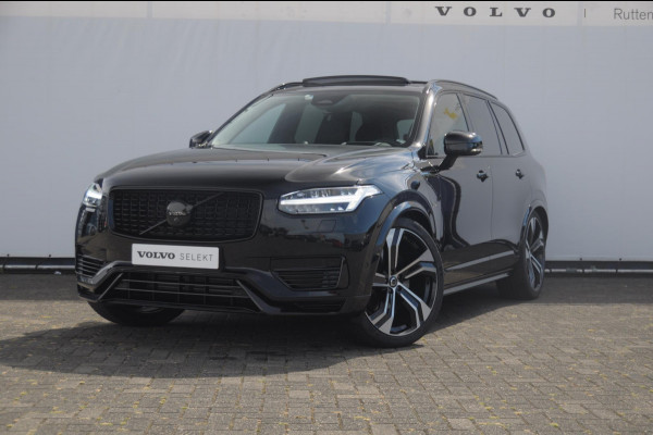 Volvo XC90 T8 455PK Recharge AWD Ultra Dark Long range / Luchtvering / Polestar Tuning / HEICO verlaging / Trekhaak / Head-up display / Stoelverwarming en ventilatie / Massagestoelen / Memory seats / Adaptive cruise control / 360 Camera /