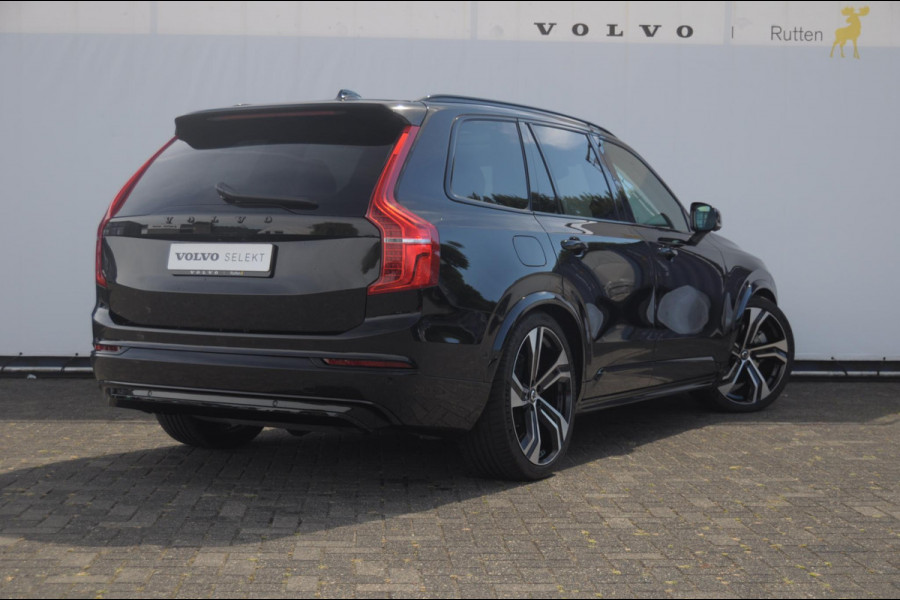 Volvo XC90 T8 455PK Recharge AWD Ultra Dark Long range / Luchtvering / Polestar Tuning / HEICO verlaging / Trekhaak / Head-up display / Stoelverwarming en ventilatie / Massagestoelen / Memory seats / Adaptive cruise control / 360 Camera /