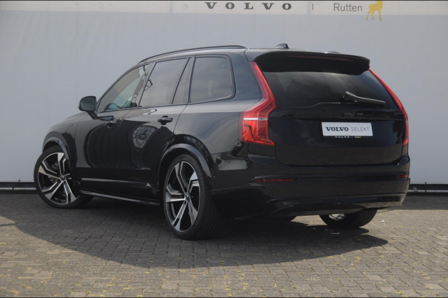 Volvo XC90 T8 455PK Recharge AWD Ultra Dark Long range / Luchtvering / Polestar Tuning / HEICO verlaging / Trekhaak / Head-up display / Stoelverwarming en ventilatie / Massagestoelen / Memory seats / Adaptive cruise control / 360 Camera /