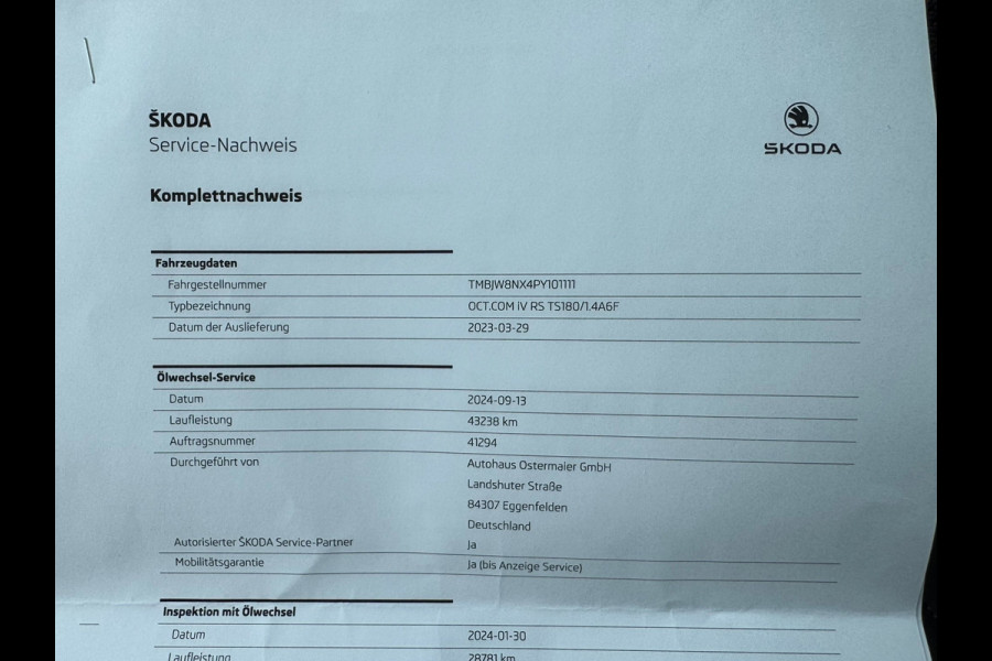 Škoda Octavia Combi 1.4 TSI RS iV PHEV * Trekhaak * Keyless * Stoelverwarming *