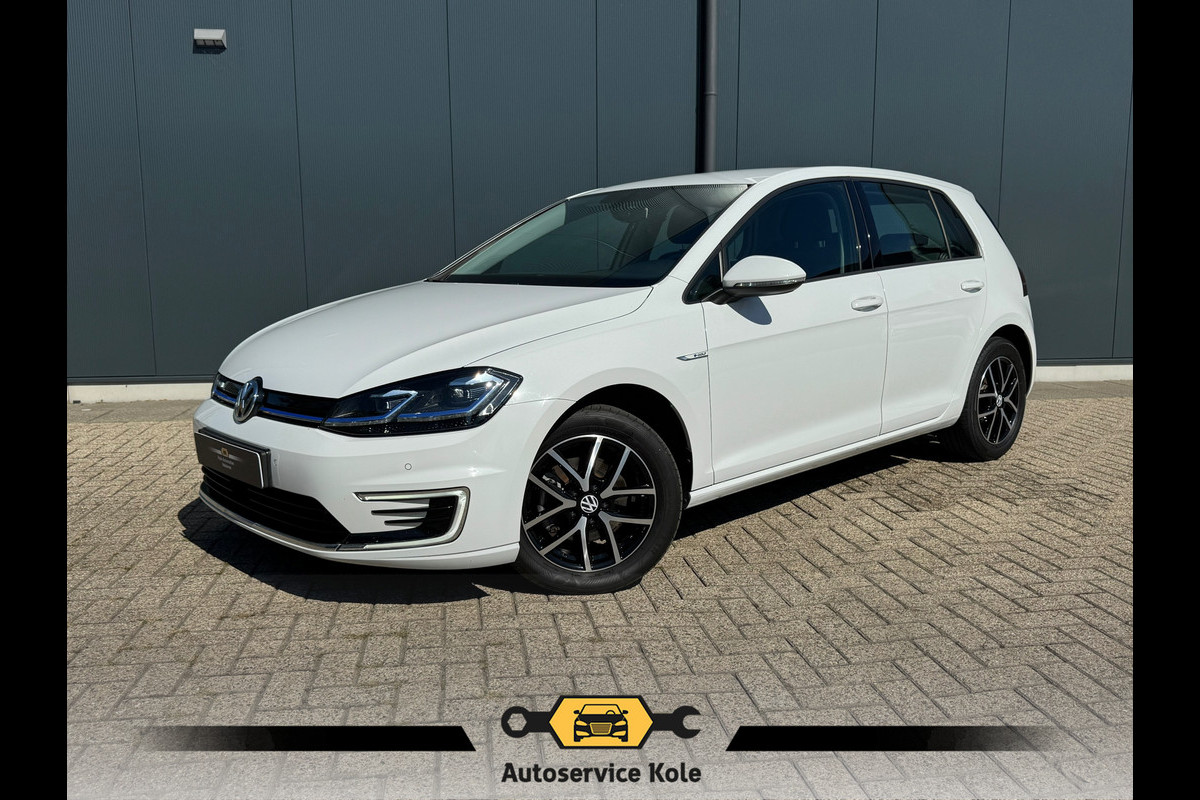 Volkswagen e-Golf * E-DITION * Warmtepomp * Clima * Volkswagen e-Golf * E-DITION * Warmtepomp * Clima *