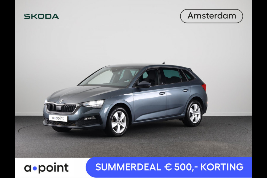 Škoda SCALA 1.0 TSI Sport Business 115 pk | Navigatie via App | Parkeersensoren achter | Autom. airco | Cruise control | Apple Carplay/Android Auto |
