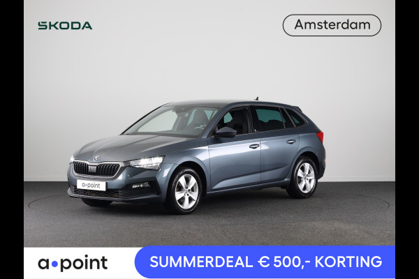 Škoda SCALA 1.0 TSI Sport Business 115 pk | Navigatie via App | Parkeersensoren achter | Autom. airco | Cruise control | Apple Carplay/Android Auto |