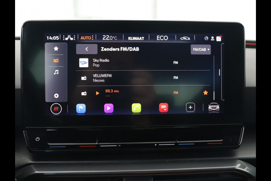 CUPRA Leon 1.4 eHybrid VZ | 245pk | Stoel & stuurverwarming | Carplay | Camera | Adaptive cruise | Navigatie | Sfeerverlichting | Keyless | Sportstoelen | PHEV | Plug In